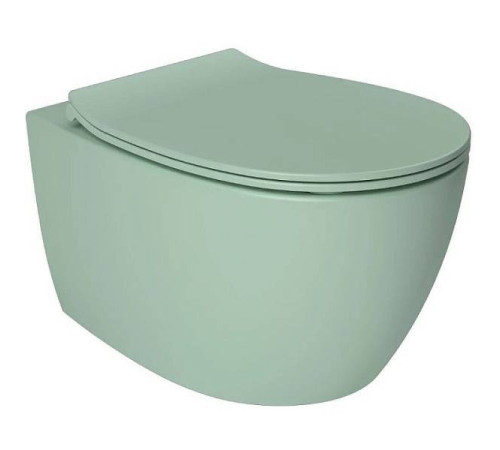 Сиденье для унитаза Allen Brau Fantasy Smartfix Soft-Close мятно-зеленое 4.11005.MT