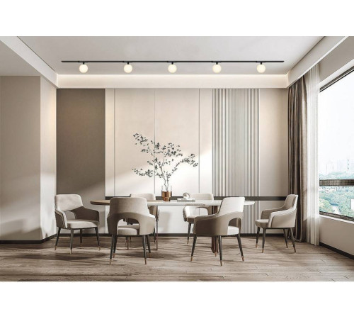 Светильник на штанге iLedex Technical VISION48/25 4825-046-D120-6W-340DG-4000K-BK