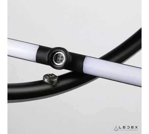 Подвесной светильник iLedex Zoom 10339P/A2-35W-3000K BK-WH