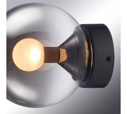 Накладной светильник iLedex Aura 8615W-1S BK-SM