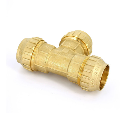 Тройник обжимной Tiemme 40х3.5 мм 3400050