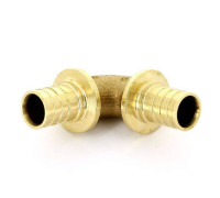 Угольник REHAU RAUTITAN RX 25 мм бронза 377703