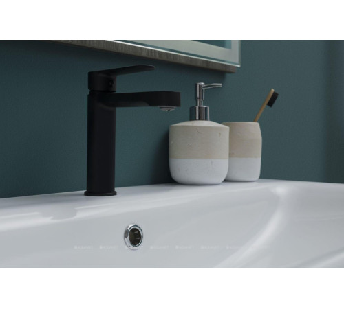 Смеситель для умывальника Aquanet Passion черный матовый AF300-10B