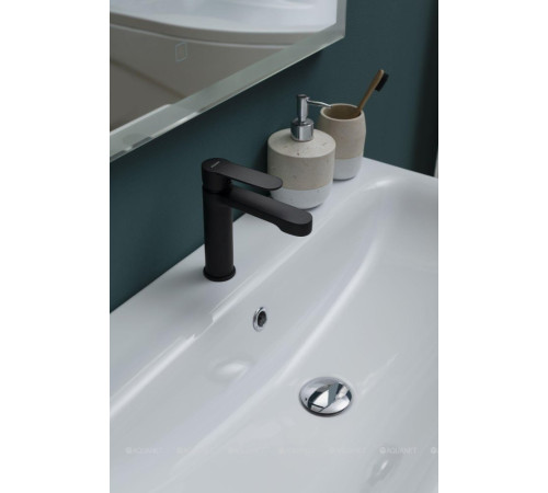 Смеситель для умывальника Aquanet Passion черный матовый AF300-10B