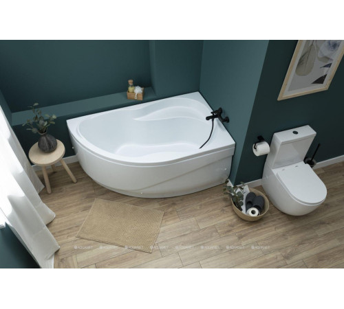 Акриловая ванна Aquanet GRACIOSA 150x90 L левая 00203940