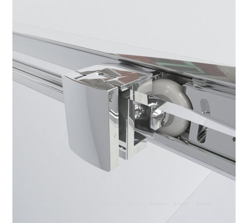 Душевая дверь Vincea Garda 1400 мм черный стекло прозрачное VDS-1G140CLB