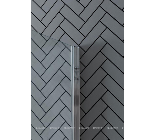 Боковое стекло Aquanet Pleasure Evo 800 мм хром Easy Clean AE65-F80-CT