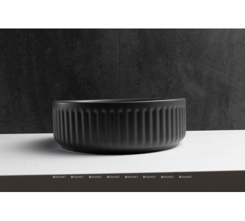 Раковина накладная Allen Brau Fantasy Line Ø360 мм антрацит 4.11032.AN