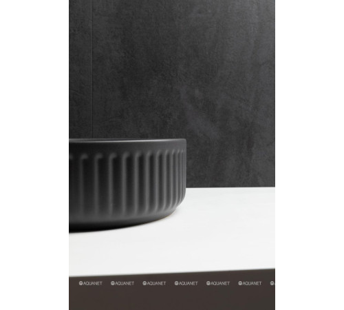 Раковина накладная Allen Brau Fantasy Line Ø360 мм антрацит 4.11032.AN