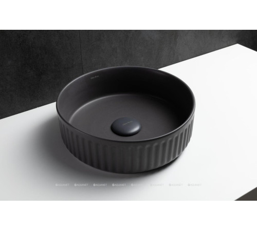 Раковина накладная Allen Brau Fantasy Line Ø360 мм антрацит 4.11032.AN