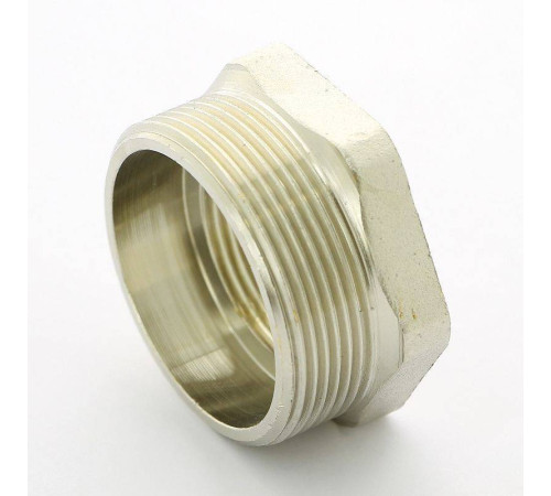 Футорка НВ Uni-Fitt 2x1 1/4 никелированная 604N7500