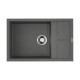 Кухонная мойка Omoikiri Sumi 78-LB-PL Tetogranit 78x50 см платина 4993724