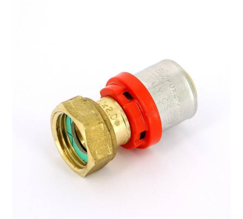 Муфта пресс Tiemme с накидной гайкой плоская прокладка 20х3/4 1650062