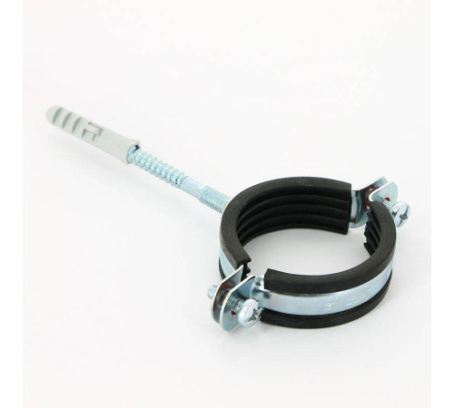 Хомут с резиновым уплотнителем, шпилькой и дюбелем Uni-Fitt 2 дюйма (59-65 мм) 850U7800