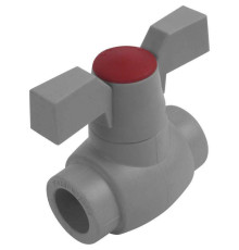 Кран шаровой полипропиленовый FV-Plast 32 мм рычаг AA271032000Z