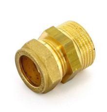 Муфта компрессионная Tiemme 1100 22х1 наружная резьба 1100017