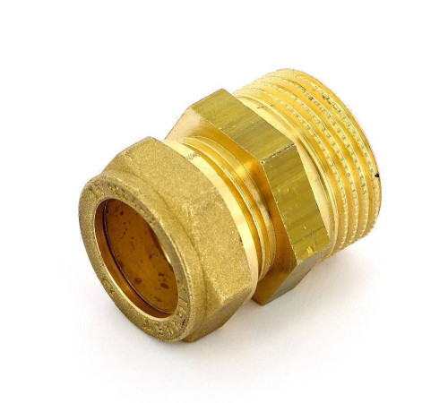 Муфта компрессионная Tiemme 1100 22х1 наружная резьба 1100017