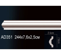 Молдинг Perfect AD351 полиуретановый 2000х40х20 мм AD351