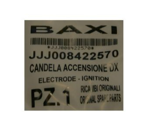 Электрод зажигания и контроля пламени Baxi JJJ 8422570