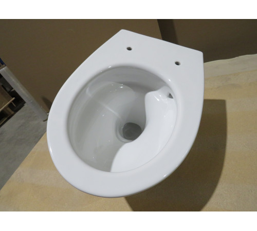 Уценка. Унитаз подвесной безободковый GSI Modo 520х370 мм белый глянцевый 981611_УЦ/2