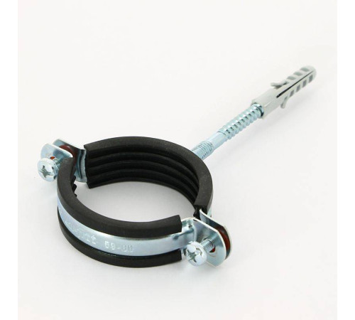 Хомут с резиновым уплотнителем, шпилькой и дюбелем Uni-Fitt 2 дюйма (59-65 мм) 850U7800