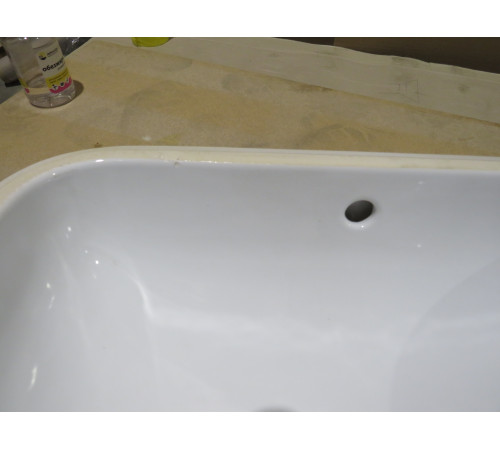 Раковина встраиваемая снизу GSI Pura 550х380 мм белый глянцевый 724311_УЦ/2