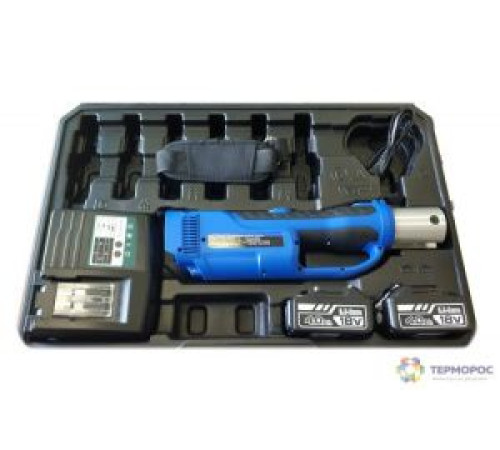 Пресс-инструмент аккумуляторный Kromwell PZ-1550 18 В 4.0 Ач кейс 2 АКБ ЗУ без клещей PZ-1550