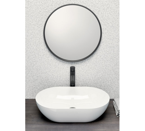 Раковина-чаша накладная GSI Pura 600х370 мм белый глянцевый 883411