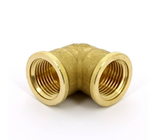 Угольник латунный Tiemme 1/2 ВР-ВР 1500018