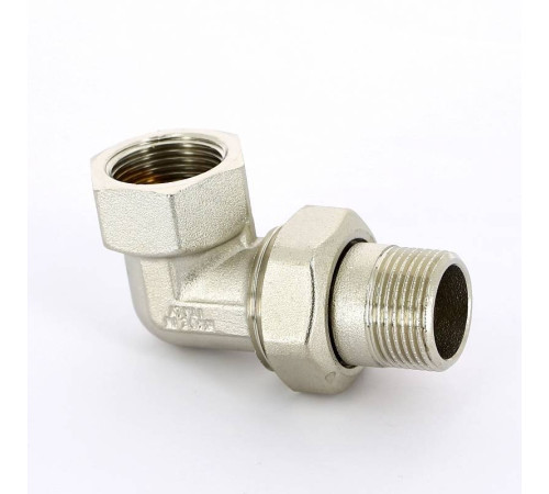 Разъемное соединение Tiemme 3/4 НВ угловое никелированное с прокладкой O-ring 1500244