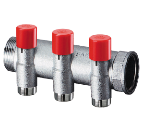 Коллектор балансировочный FAR 1 3 отвода M24x19 FK 3923 C103