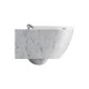 Унитаз подвесной безободковый GSI AltaCeramica Swirlflush 550x360 мм Marbled white AC201F35