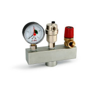 Группа безопасности котла Uni-Fitt до 50 кВт 1 3 бар сталь 250S4530