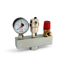 Группа безопасности котла Uni-Fitt до 50 кВт 1 3 бар сталь 250S4530