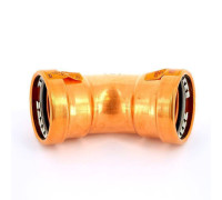 Угольник пресс 45° Viega Profipress XL 64 мм медь 577766