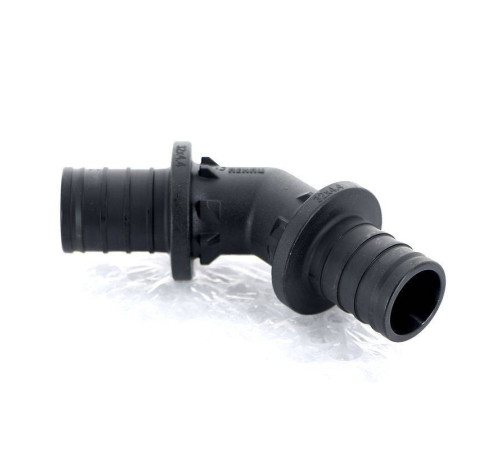 Угольник 45 градусов REHAU Rautitan PX надвижной полимерный 32 мм 160054