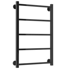 Полотенцесушитель водяной Стилье Версия-КН 53x80 см черный глянцевый 17640-8050