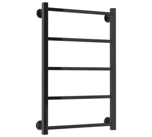 Полотенцесушитель водяной Стилье Версия-КН 53x80 см черный глянцевый 17640-8050