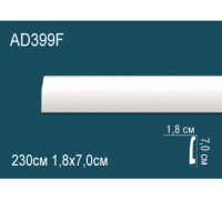 Плинтус напольный гибкий Perfect AD399F полиуретан 1998