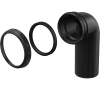 Колено стока Alca Plast M908 90/90 мм M908