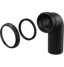 Колено стока Alca Plast M908 90/90 мм M908