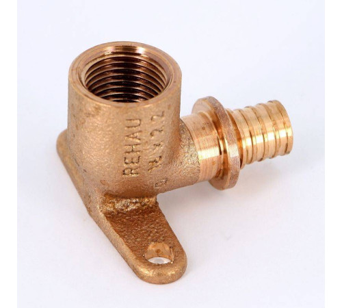 Водорозетка надвижная REHAU RAUTITAN RX+ 16x1/2 ВР бронза 456358