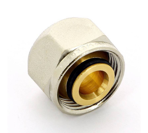 Соединитель обжимной Tiemme евроконус для металлопластиковой трубы 20(2.0)х3/4 EK 1440G0003