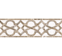 Бордюр Шахтинская плитка Глория бежевый 02 25х7.5 см 010212001897