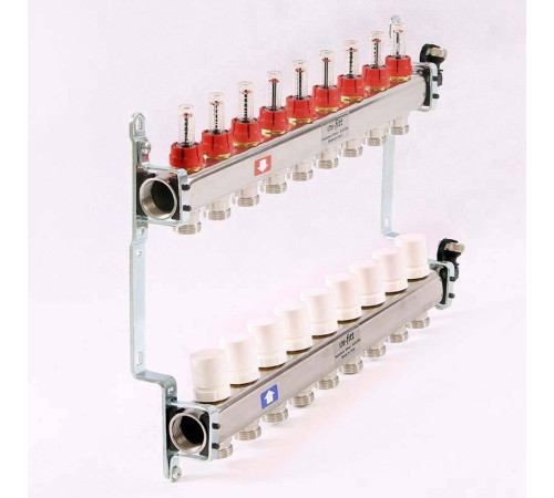 Коллекторная группа Uni-Fitt 415S 1 x 3/4 EK 9 выходов 450I4309