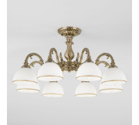 Классическая потолочная люстра 60106/8 античная бронза