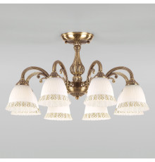 Классическая потолочная люстра 60107/8 античная бронза