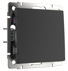 Кнопка звонка (черный матовый) W1114508