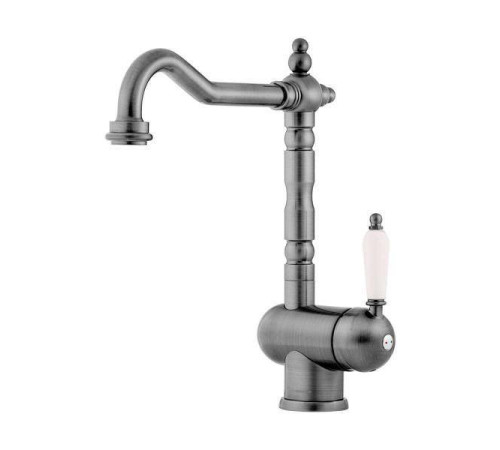 Смеситель для кухни Omoikiri Kyoto-SI античное серебро 4994297
