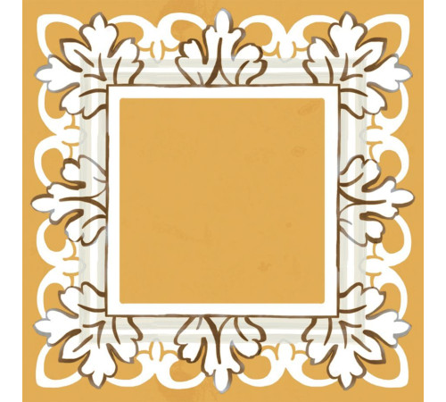 Декор Kerama Marazzi Алмаш жёлтый глянцевый 9,8х9,8 см HGD\B525\TOB001